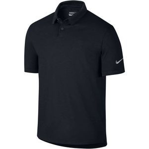 NEW Men's XL NIKE Golf Polo Shirt Short Sleeve Top Dri-Fit Black 685727-010